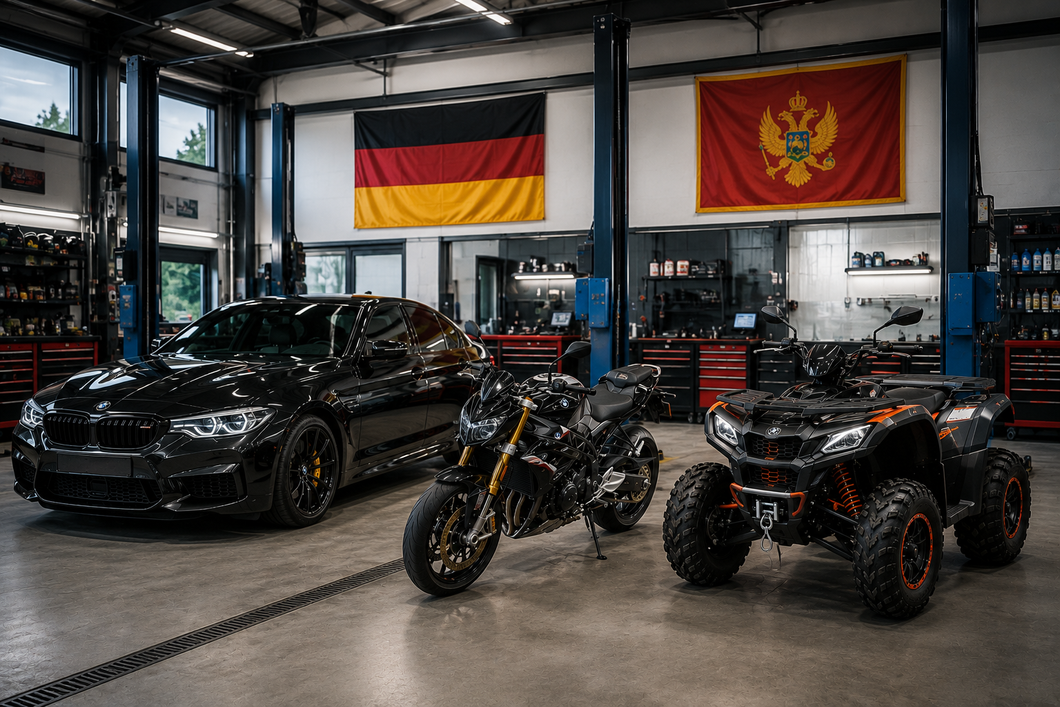 Autoservis za automobile, motocikle i ATV